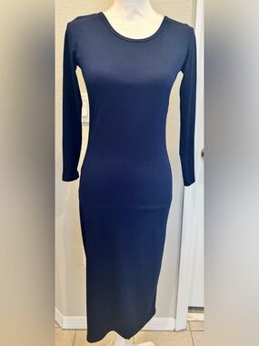 Josa Tulum Navy ITYWAY Dress Bodycon One Size